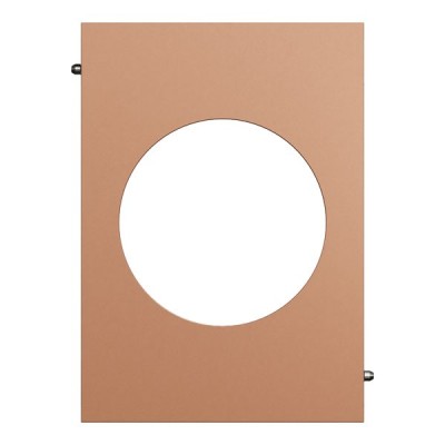 Schneider Odace Architecte - plaque de finition centrale - effet Cuivre - Réf : S931801