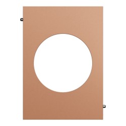 Schneider Odace Architecte - plaque de finition centrale - effet Cuivre - Réf : S931801