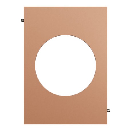 Schneider Odace Architecte - plaque de finition centrale - effet Cuivre - Réf : S931801