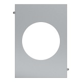 Schneider Odace Architecte - plaque de finition centrale - effet Titane - Réf : S930801