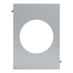 Schneider Odace Architecte - plaque de finition centrale - effet Titane - Réf : S930801
