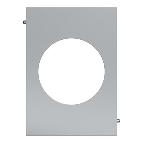 Schneider Odace Architecte - plaque de finition centrale - effet Titane - Réf : S930801