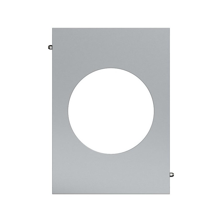 Schneider Odace Architecte - plaque de finition centrale - effet Titane - Réf : S930801