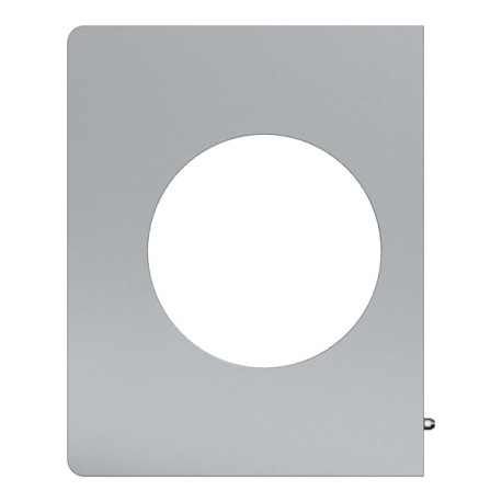 Schneider Odace Architecte - plaque de finition latérale - effet Titane - Réf : S930800