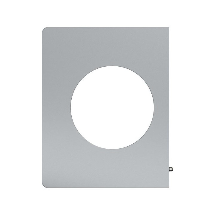 Schneider Odace Architecte - plaque de finition latérale - effet Titane - Réf : S930800