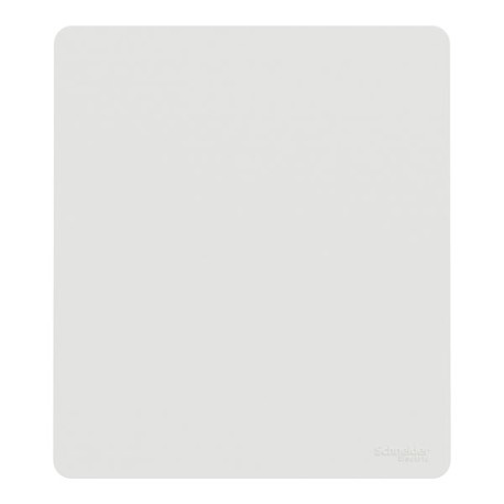 Schneider Odace Architecte Intégral - enjo et plaque - pour VV ou BP simple - Blanc craie - Réf : S929223