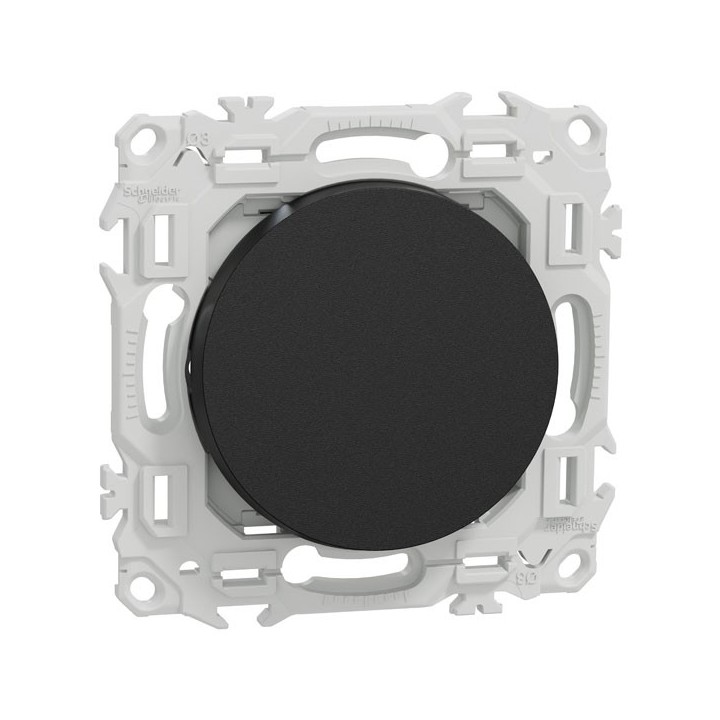 Schneider Odace - permutateur - bornes automatiques - 10AX - noir onyx - Réf : S940205