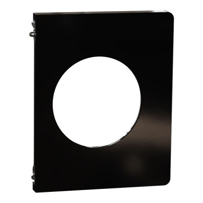 Schneider Odace Architecte - plaque de finition latérale - Noir émaillé - Réf : S935800