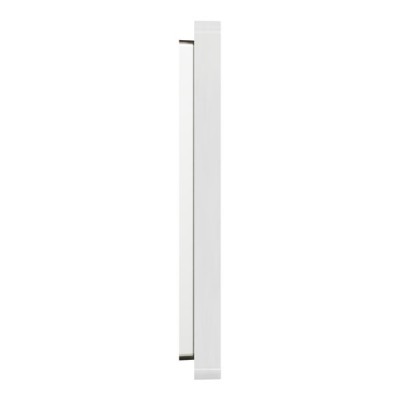 Schneider Odace Architecte - plaque de finition 1 poste - Blanc émaillé - Réf : S934802