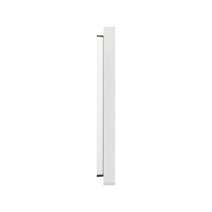 Schneider Odace Architecte - plaque de finition 1 poste - Blanc émaillé - Réf : S934802