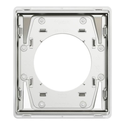 Schneider Odace Architecte - plaque de finition 1 poste - Blanc émaillé - Réf : S934802