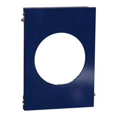 Schneider Odace Architecte - plaque de finition centrale - Bleu émaillé - Réf : S933801