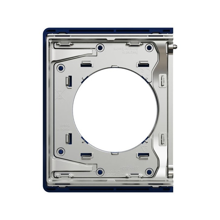Schneider Odace Architecte - plaque de finition latérale - Bleu émaillé - Réf : S933800