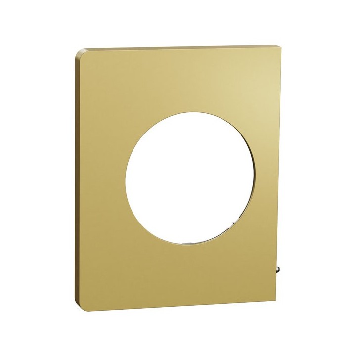 Schneider Odace Architecte - plaque de finition latérale - effet Laiton - Réf : S932800