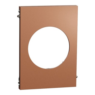 Schneider Odace Architecte - plaque de finition centrale - effet Cuivre - Réf : S931801