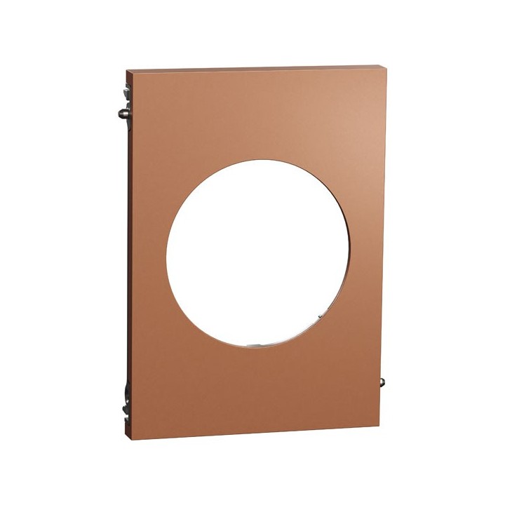 Schneider Odace Architecte - plaque de finition centrale - effet Cuivre - Réf : S931801