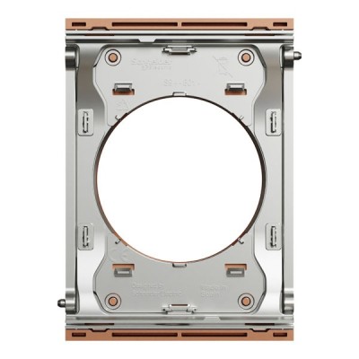 Schneider Odace Architecte - plaque de finition centrale - effet Cuivre - Réf : S931801