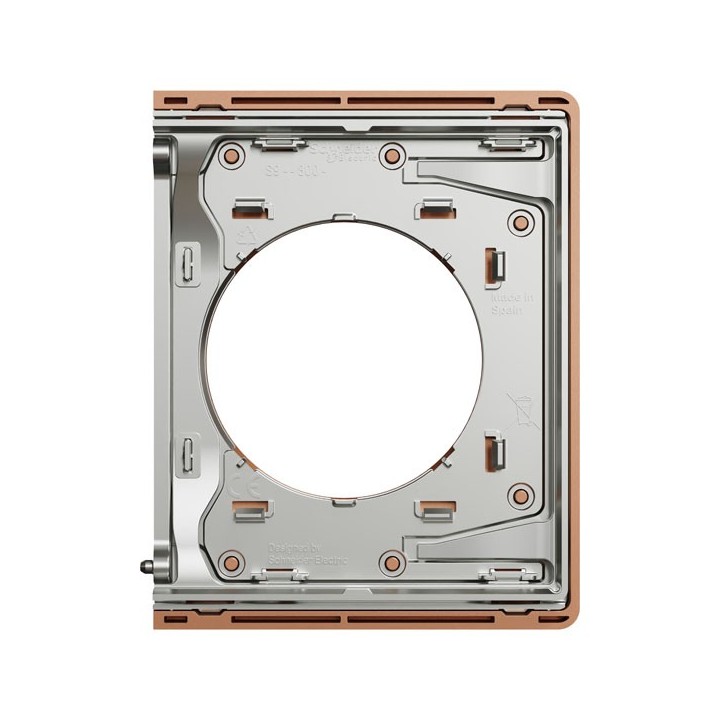 Schneider Odace Architecte - plaque de finition latérale - effet Cuivre - Réf : S931800