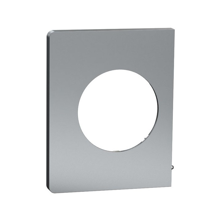 Schneider Odace Architecte - plaque de finition latérale - effet Titane - Réf : S930800