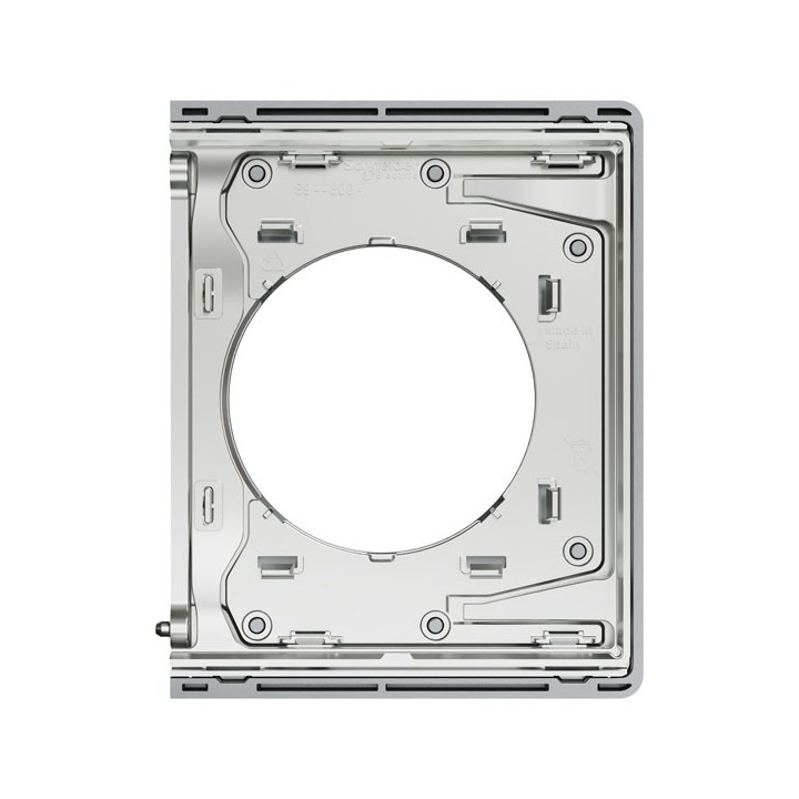 Schneider Odace Architecte - plaque de finition latérale - effet Titane - Réf : S930800