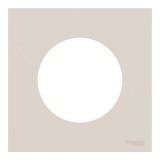 Schneider Odace - plaque de finition 1 poste - couleur Beige sable - Réf : S902702