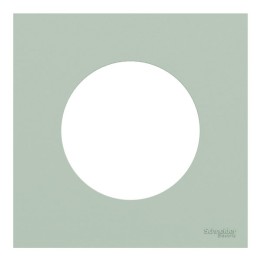 Schneider Odace - plaque de finition 1 poste - couleur Vert jade - Réf : S903702