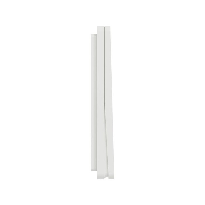 Schneider Odace Architecte Intégral - enjo et plaque - pour VV ou BP simple - Blanc craie - Réf : S929223