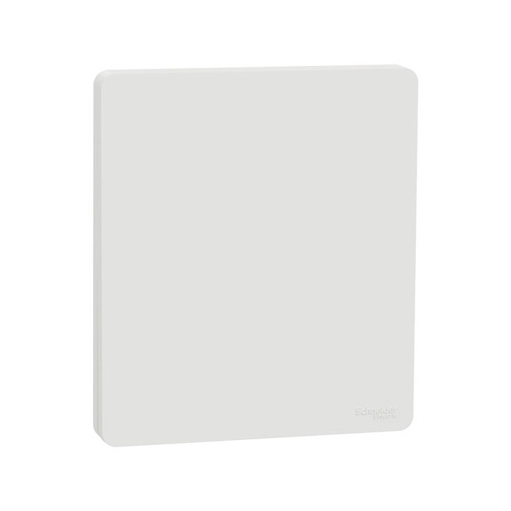 Schneider Odace Architecte Intégral - enjo et plaque - pour VV ou BP simple - Blanc craie - Réf : S929223