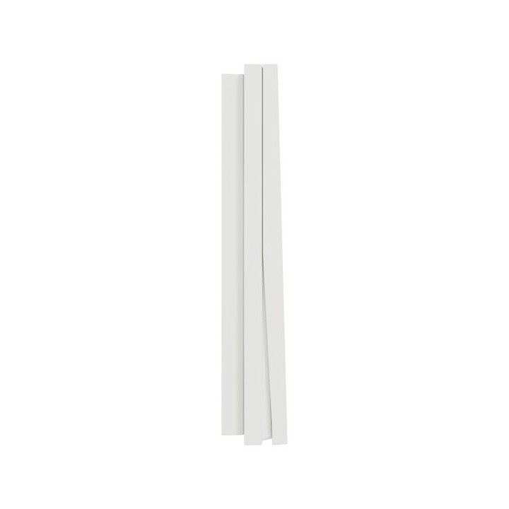 Schneider Odace Intégral - enjoliveur et plaque - pour VV ou poussoir simple - Blanc craie - Réf : S929221