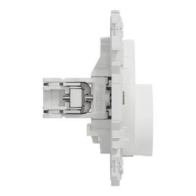 Schneider Odace - sortie de câble avec griffes - serre câble 6 à 12 mm² - blanc craie - Réf : S925662