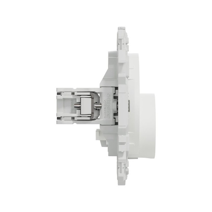 Schneider Odace - sortie de câble avec griffes - serre câble 6 à 12 mm² - blanc craie - Réf : S925662