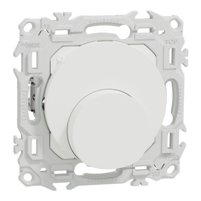 Schneider Odace - sortie de câble avec griffes - serre câble 6 à 12 mm² - blanc craie - Réf : S925662