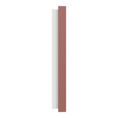 Schneider Odace - plaque de finition 4 postes - couleur Rose grenat - Réf : S905708