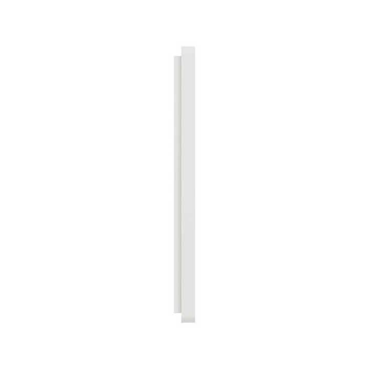 Schneider Odace Architecte - plaque 2 postes entraxe spécifique 57mm - Blanc craie - Réf : S920814