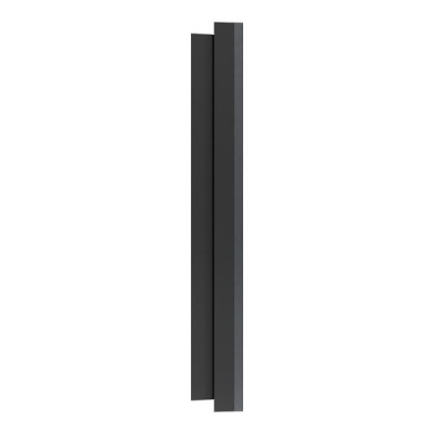 Schneider Odace Métal - plaque de finition 2 postes - effet Perle Noire support noir - Réf : S912704