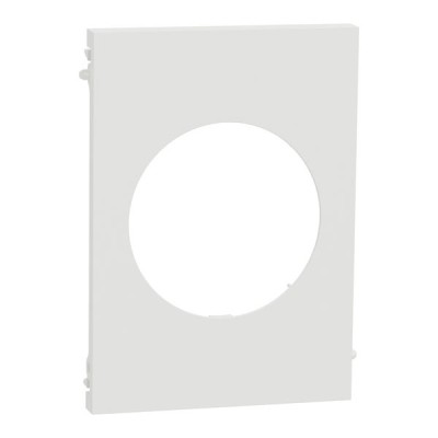 Schneider Odace Architecte - plaque de finition centrale - couleur Blanc craie - Réf : S920801