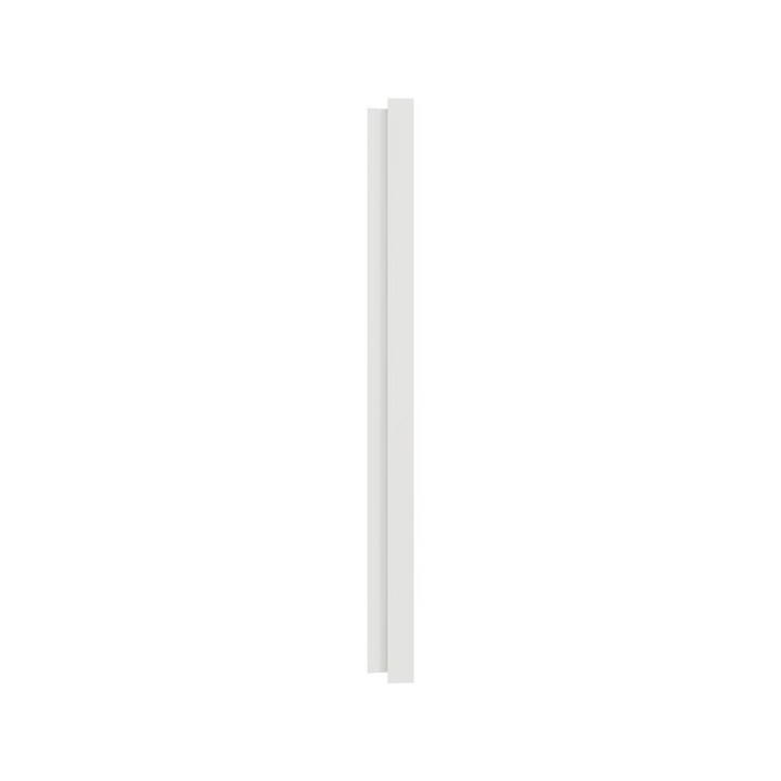 Schneider Odace - plaque de finition 2 postes entraxe spécifique 57mm - Blanc craie - Réf : S920714