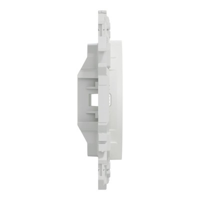 Schneider Odace - obturateur - pré-perçage pour sortie de câble - blanc craie - Réf : S920666
