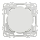 Schneider Odace - obturateur - pré-perçage pour sortie de câble - blanc craie - Réf : S920666