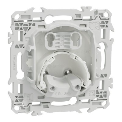 Schneider Odace - sortie de câble - serre câble 6 à 12 mm² - blanc craie - Réf : S920662