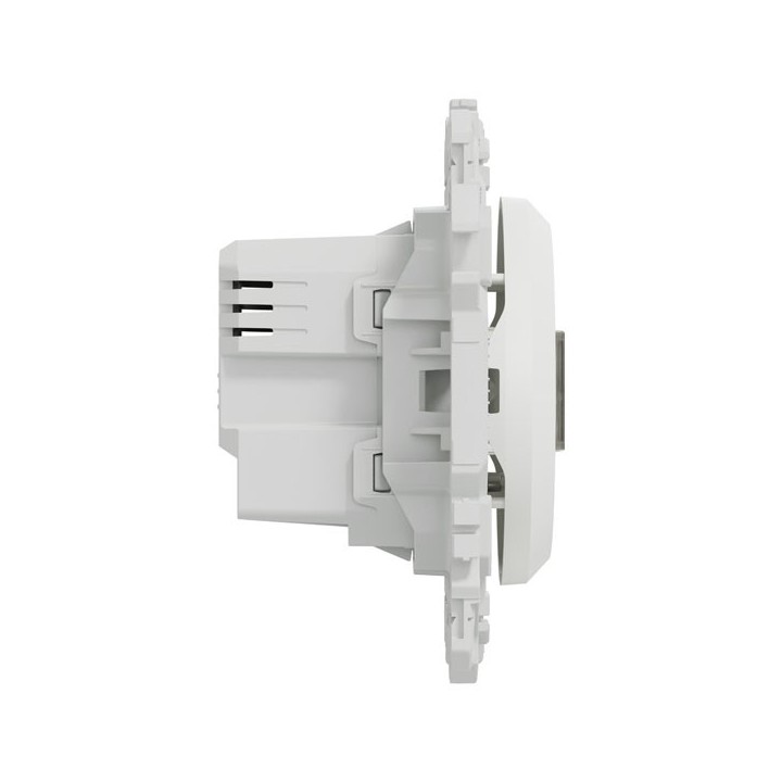 Schneider Odace - détecteur présence et mouvement - 3 fils avec neutre - blanc craie - Réf : S920526
