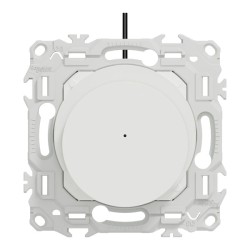 Schneider Odace - interrupteur à carte - LED localisation incluse - 10AX - blanc craie - Réf : S920283