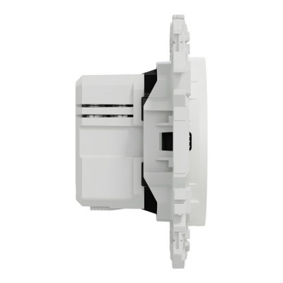 Schneider Odace - chargeur double USB type C+C - 21W Power Delivery - blanc craie  - Réf : S920401