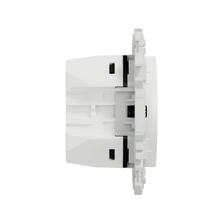 Schneider Odace - chargeur USB-C 65W - forte puissance et charge rapide - blanc craie - Réf : S920406