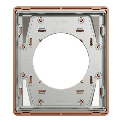 Schneider Odace Architecte - plaque de finition 1 poste - effet Cuivre - Réf : S931802