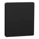 Schneider Odace Architecte Intégral - enjo et plaque - pour VV ou BP simple - Noir onyx - Réf : S949223
