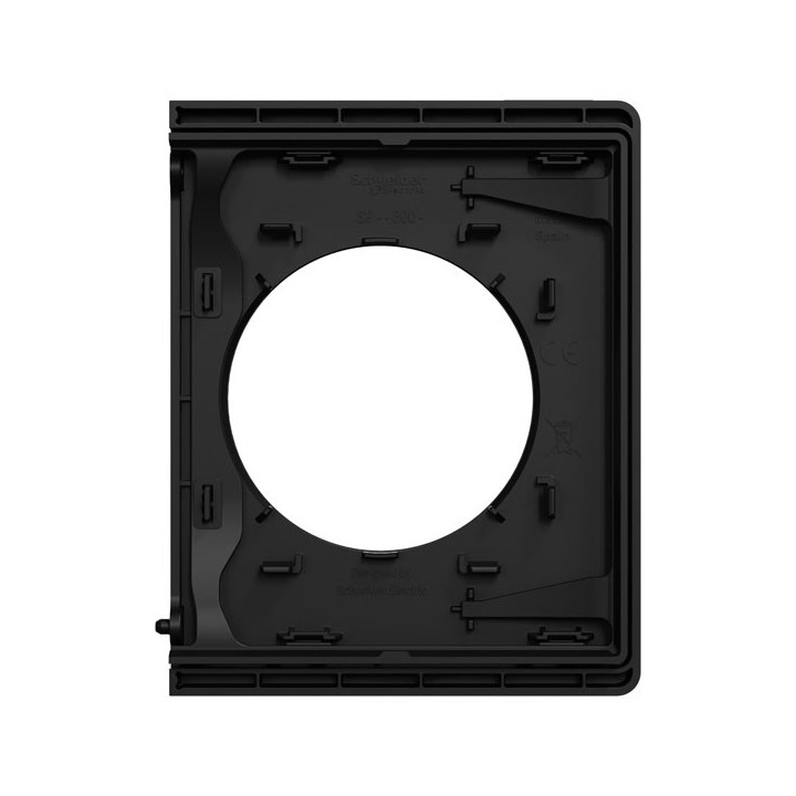 Schneider Odace Architecte - plaque de finition latérale - couleur Noir onyx - Réf : S940800