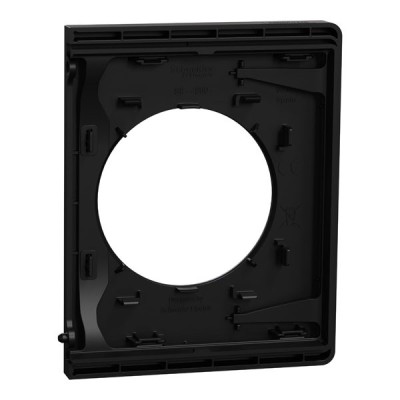 Schneider Odace Architecte - plaque de finition latérale - couleur Noir onyx - Réf : S940800