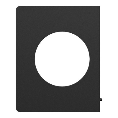 Schneider Odace Architecte - plaque de finition latérale - couleur Noir onyx - Réf : S940800