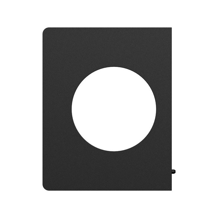 Schneider Odace Architecte - plaque de finition latérale - couleur Noir onyx - Réf : S940800